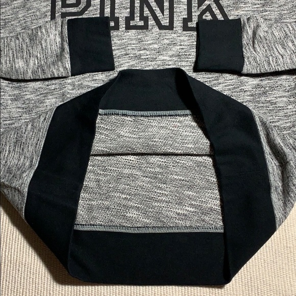NEW PINK Victoria's Secret Cowl Neck Sweatshirt - Picture 6 of 8